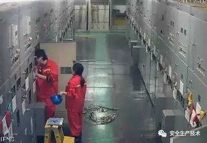 用電安全——值班人員非法進(jìn)入高壓開關(guān)柜，并遭受6kV高壓電擊。