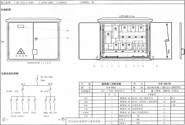 如何在施工現(xiàn)場配置臨時(shí)用電配電箱(機(jī)柜)？標(biāo)準(zhǔn)化的例子！