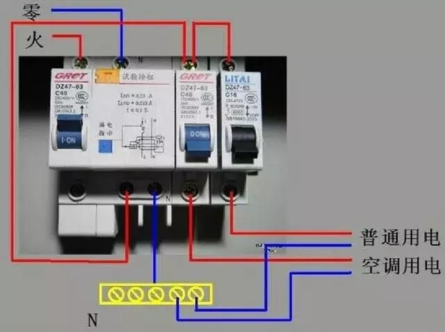 詳細(xì)說明了電氣設(shè)計(jì)中配電箱配電柜的接線圖。