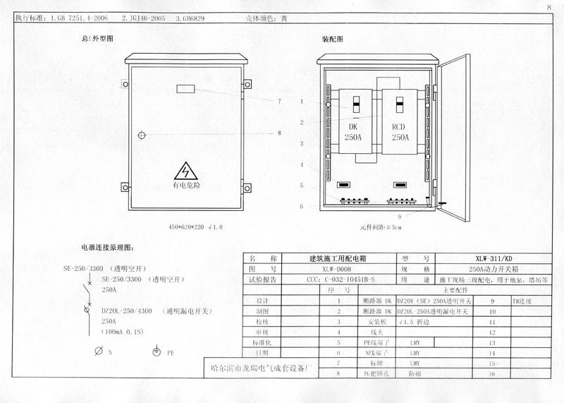 收集|施工現(xiàn)場臨時(shí)用電配電箱(機(jī)柜)標(biāo)準(zhǔn)化配置圖集！