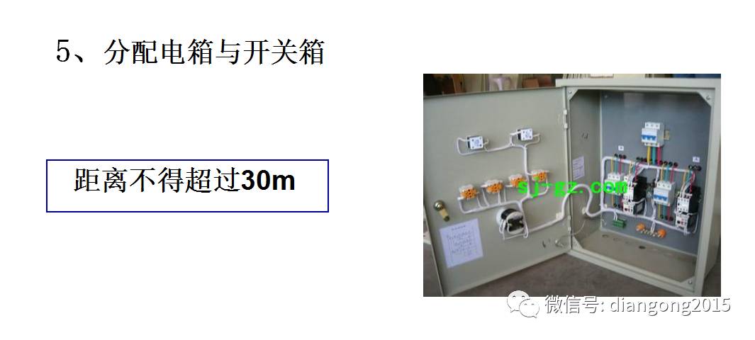 配電箱內(nèi)部設備設計和配置