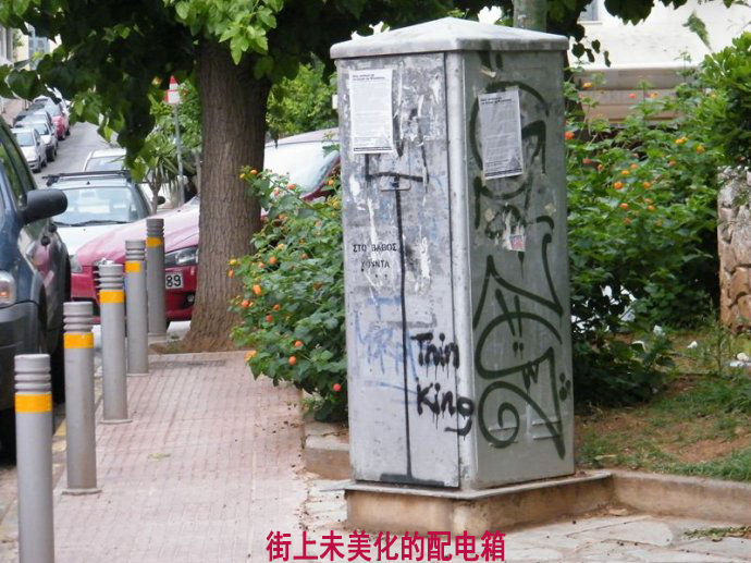 Not 配電箱影響市容，但你不知道如何美化它。