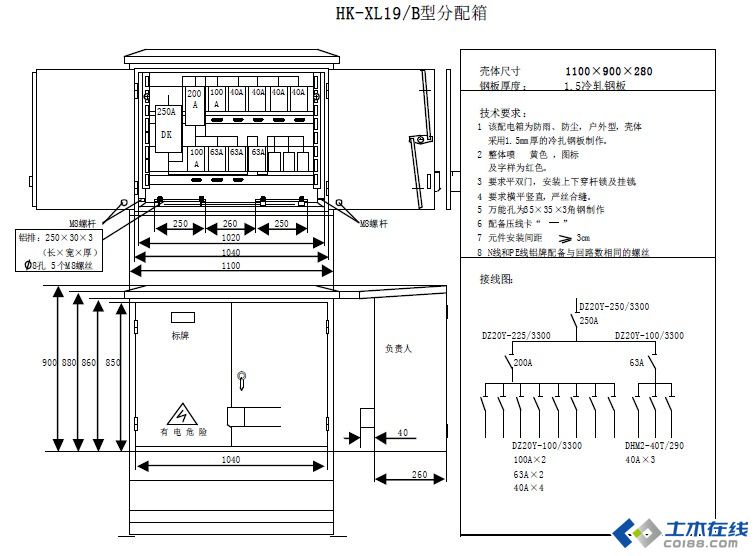三級(jí)配電，二級(jí)保護(hù)，一機(jī)一閘一漏，一箱配電箱及施工要求
